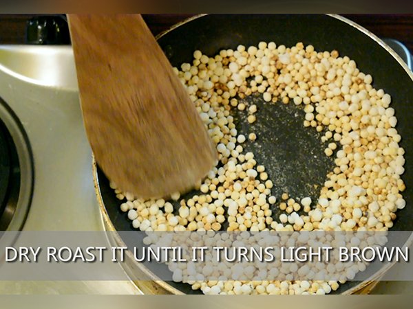 sabudana ladoo recipe