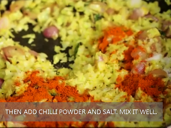 Cabbage thoran recipe