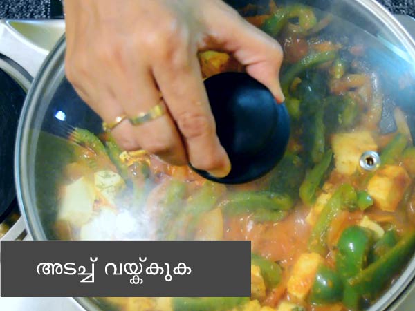 paneer capsicum sabzi recipe