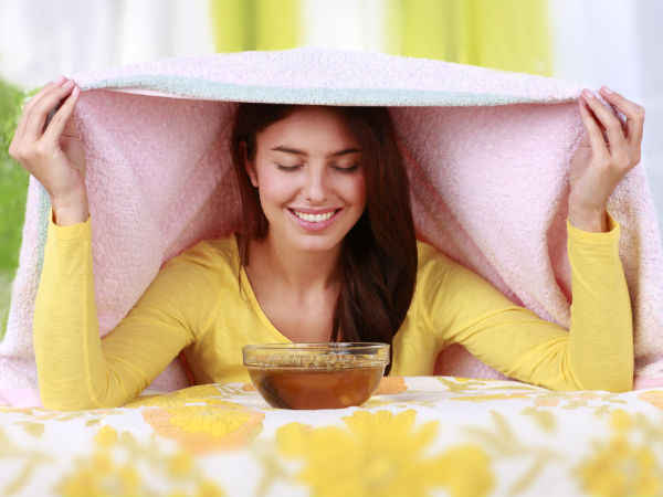 ആവി പിടിക്കുന്നത്