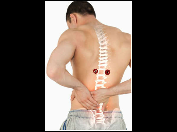 പുറംഭാഗത്ത് നടുവിന് 