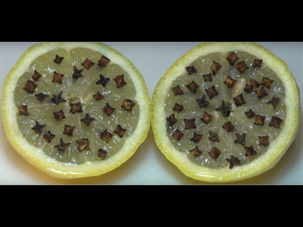 നാരങ്ങ ഗ്രാമ്പൂ ഉപയോഗിക്കാം