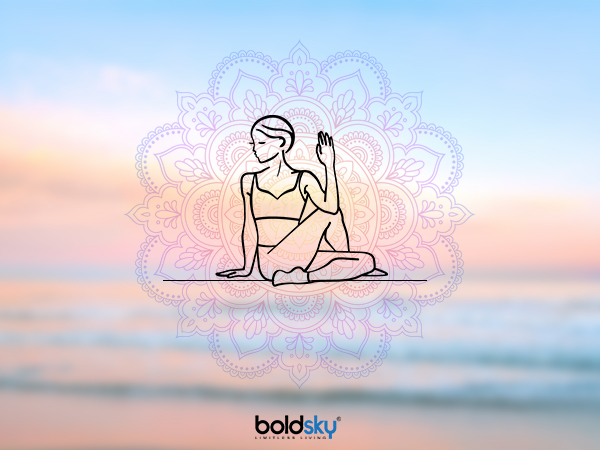 അര്‍ദ്ധ മത്സ്യേന്ത്രാസനം