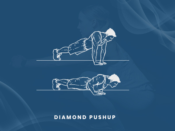 ഡയമണ്ട് പുഷ് അപ്പ്