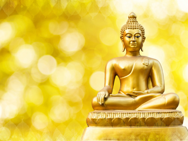 അനുഗ്രഹത്തിന് ബുദ്ധ പെയിന്റിംഗ്