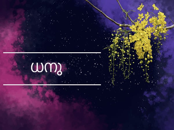 ധനു രാശി