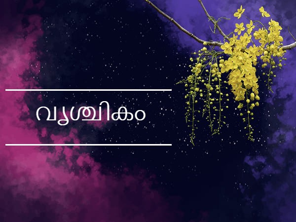 വൃശ്ചികം രാശി