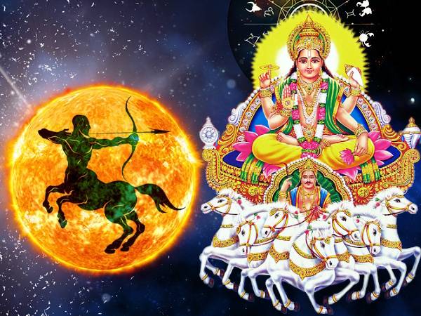 സൂര്യന്റെ സ്ഥാനം