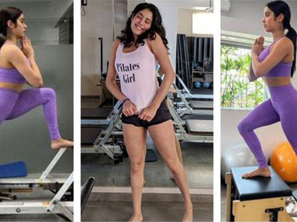 ജാന്‍വി കപൂറിന്റെ വര്‍ക്കൗട്ട് പ്ലാന്‍