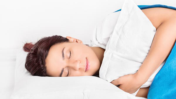 c-section sleeping position