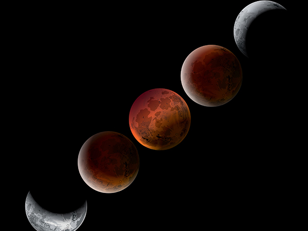 First Lunar Eclipse 2024