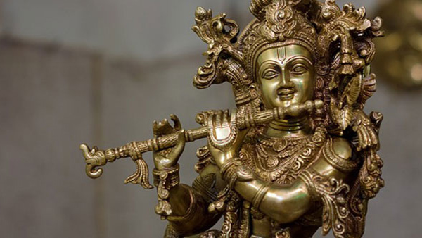 Lord Krishna Statue at Home