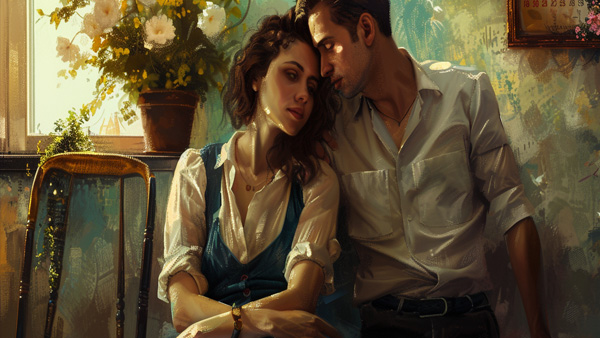 She Is Ready for an Intimat