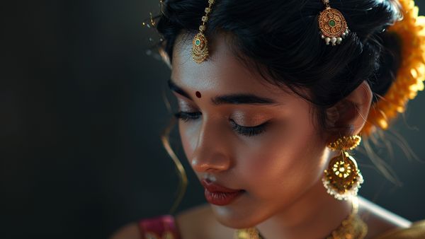 Saree Hairstyle Ideas