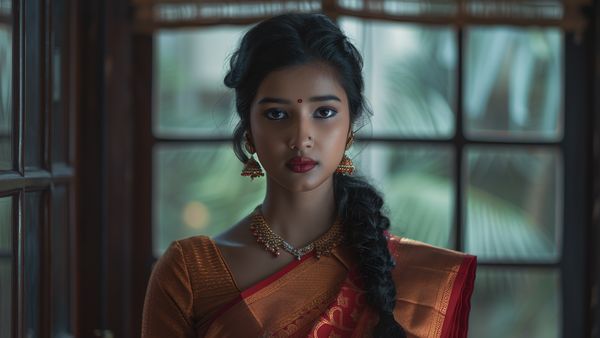 Saree Hairstyle Ideas