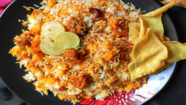 Prawns Biriyani