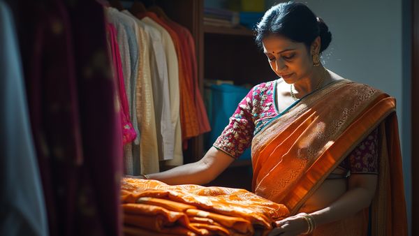 Silk Saree Maintenance Tips