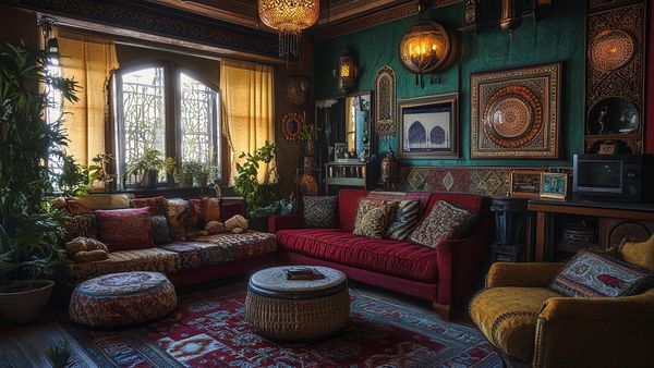 Moroccan Living Room Decor