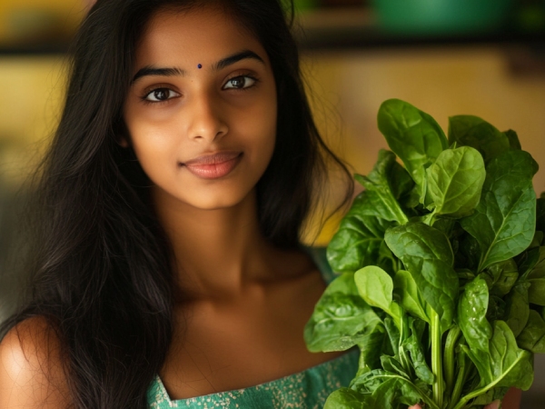 spinach for hair growth