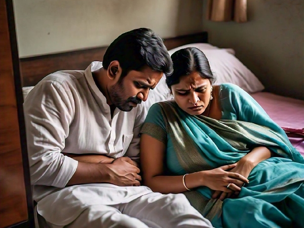 couples suffering pain