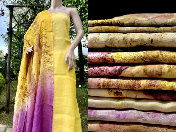 elapacha ecorprinted dress