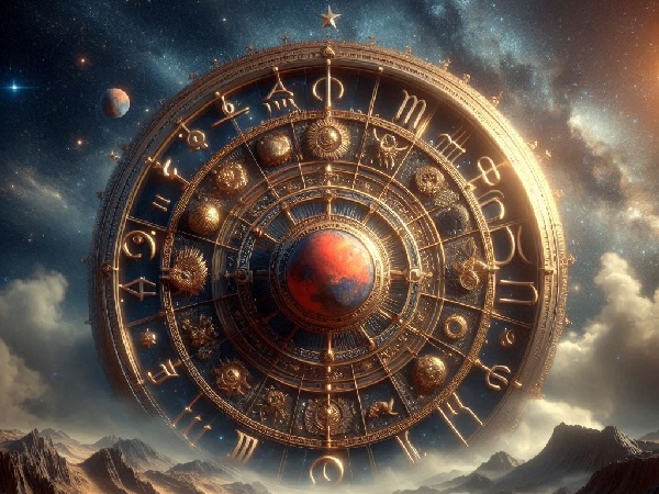 mars and zodiac wheel mars and zodiac wheel