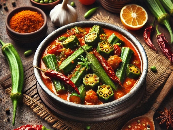 okra curry