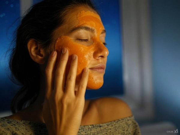 orange face pack