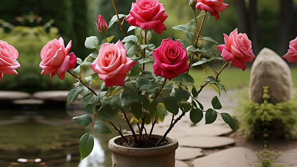 How to Grow Organic Rose Plants
