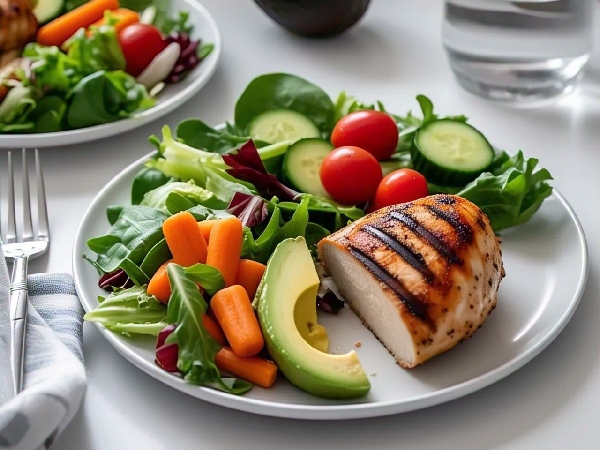 Delicious Weight Loss Recipe Grilled Chicken and Vegetable Quinoa Bowl Details in Malayalam