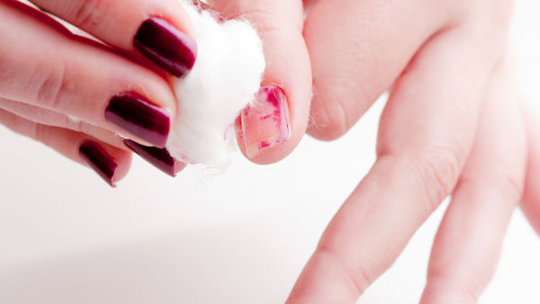 how to remove nail polish