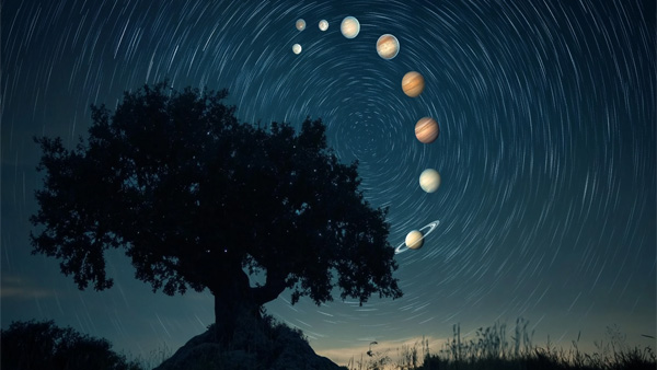 Shad Graha Yoga or Six Planets Conjunction