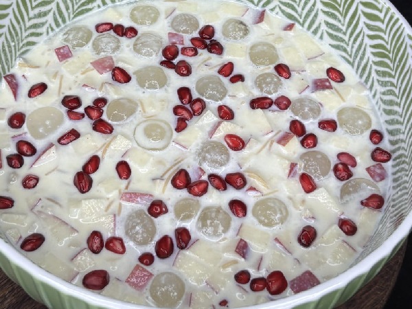 fruit custard fruit custard