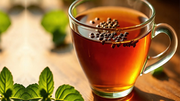 weight loss tulsi black pepper