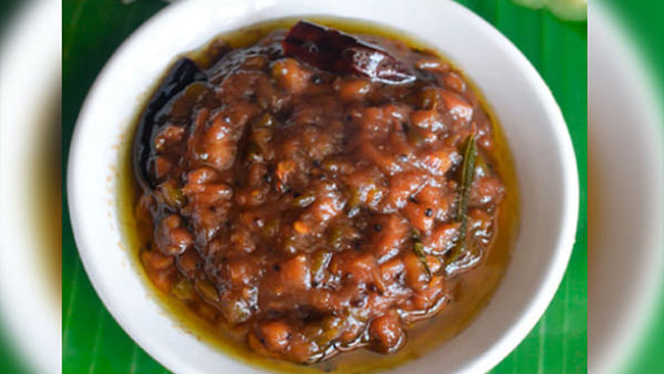 Ginger Curry in Onam Sadya