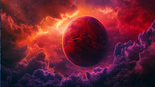 Mars Asta in Scorpio