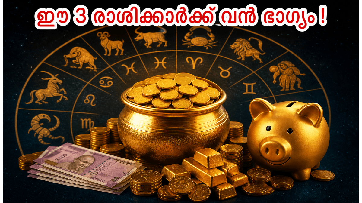 2026 മെയ് 29: ഗ്രഹനില മാറുന്നു, രാജയോഗത്താൽ ഈ 3 രാശിക്കാർക്ക് ഇനി ധനമഴയും വൻ ഭാഗ്യവും!