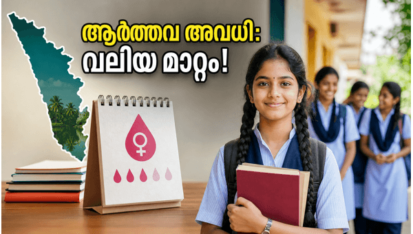 Menstrual leave for school students in Kerala: New 3-day policy announced for 2026. Guidelines and health benefits explained.