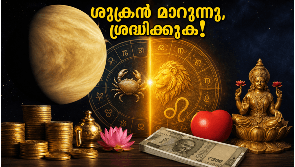 Venus Transit July 2026: Financial Precautions and Zodiac Impact During Gandantham