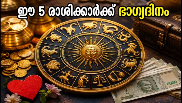 5 Lucky Zodiac Signs on July 17, 2026: Financial Gains and Career Success Await These Signs
