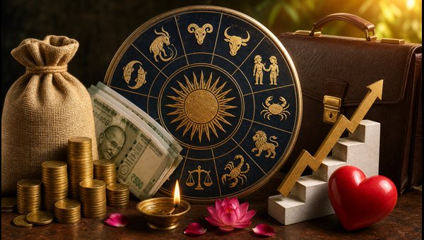Daily Horoscope July 9 2026: Moon Enters Taurus, Financial Gains and Career Success for 5 Zodiac Signs