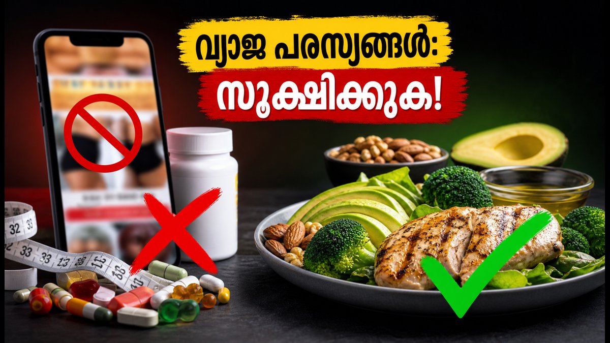 തടി കുറയ്ക്കാൻ മരുന്ന് വാങ്ങുന്നോ? സോഷ്യൽ മീഡിയയിലെ ഈ വ്യാജ പരസ്യങ്ങൾ നിങ്ങളെ കുടുക്കും!
