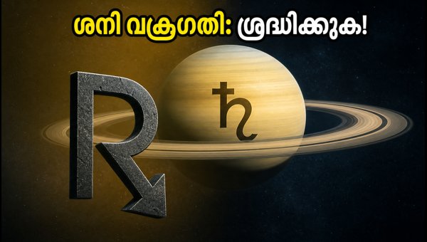 Shani Vakri 2026: Impact on Career, Finance, and Government Applications in Kerala
