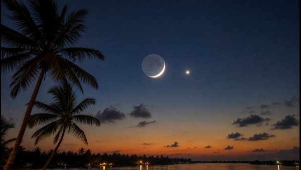 Moon-Venus Conjunction 2026: Rare Celestial Event Visible in India Tonight - Viewing Guide Moon-Venus Conjunction 2026: Rare Celestial Event Visible in India Tonight - Viewing Guide