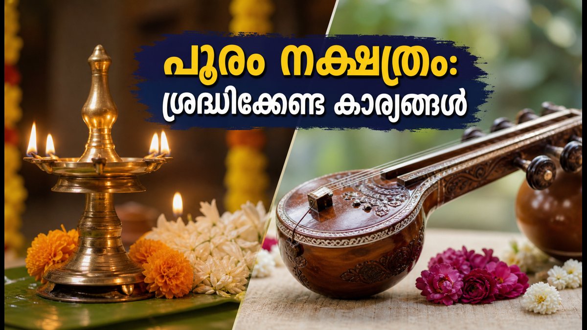 സൂര്യൻ പൂരം നക്ഷത്രത്തിലേക്ക്: പ്രണയവും കലയും പൂത്തുലയുന്ന കാലം; ശ്രദ്ധിക്കേണ്ട കാര്യങ്ങൾ ഇതാ!