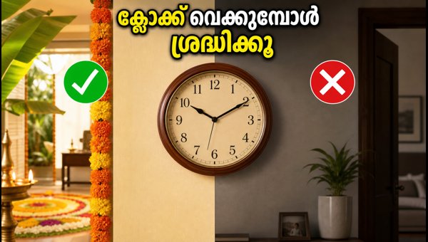 Vastu Tips for Clock Placement at Home for Onam 2026: Best Directions and Rules for Prosperity