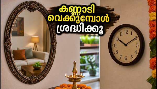 Vastu Tips for Mirrors and Clocks: Essential Home Decor Guide for Onam 2026 Vastu Tips for Mirrors and Clocks: Essential Home Decor Guide for Onam 2026