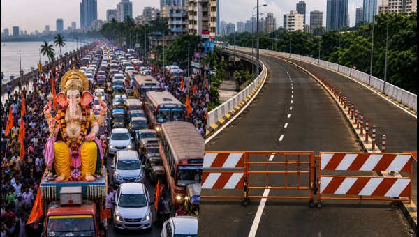 Ganesh Visarjan 2026: Mumbai and Pune Traffic Restrictions and Metro Timings Guide