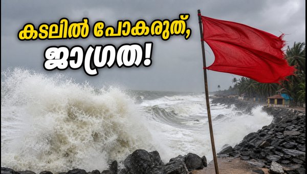 Kerala Coast Kallakkadal Warning: Red Alert Issued for High Swell Surge (Sept 2026) Kerala Coast Kallakkadal Warning: Red Alert Issued for High Swell Surge (Sept 2026)