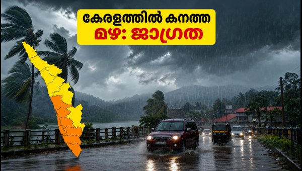 Kerala Rain Alert 2026: Orange Alert in Kottayam and Idukki, Heavy Rain Warning for Kerala